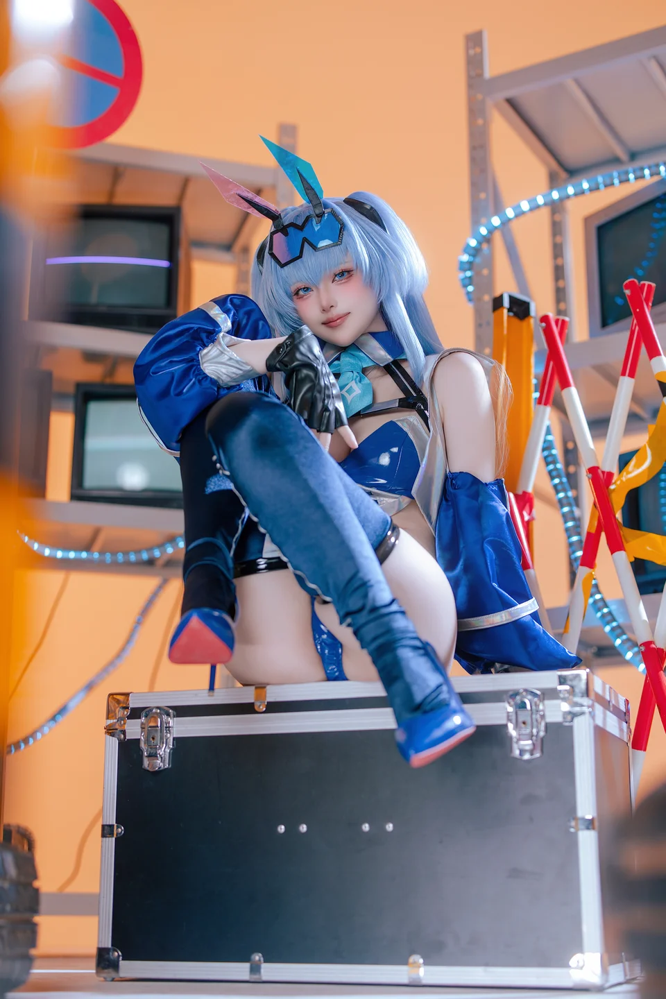 屿鱼 - No.082 碧蓝航线 花园赛车服 [82P-792MB] tg@simisebaisi 【丝足阁】030.webp